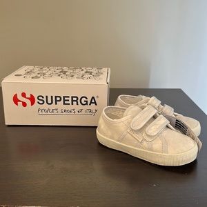 Kids Superga Velcro sneakers NWT